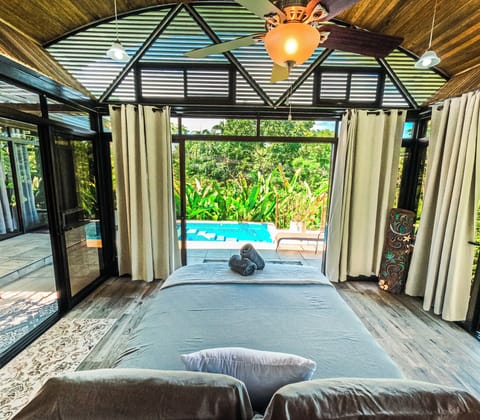 Pool View from bedroom
