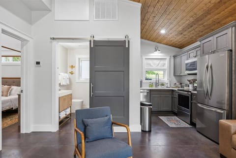 Blue spruce - gorgeous open concept kitchen and living room.