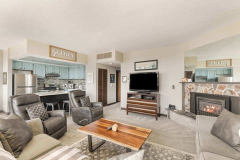 Open floor plan allows for everyone to be involved.