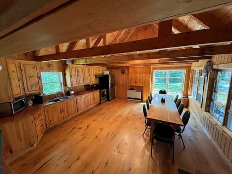 Kitchen and dining area