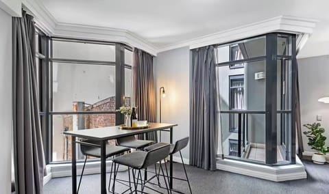 Bright dining space for enjoying meals together