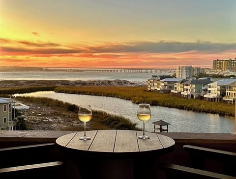 Sunset Views from the Balcony