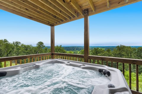Hot tub included!