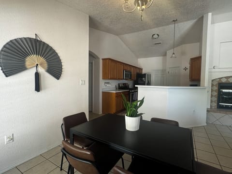 Dinning table & kitchen