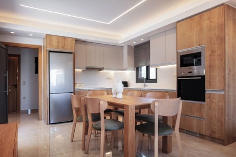 A fully equipped kitchen for culinary wonders. 