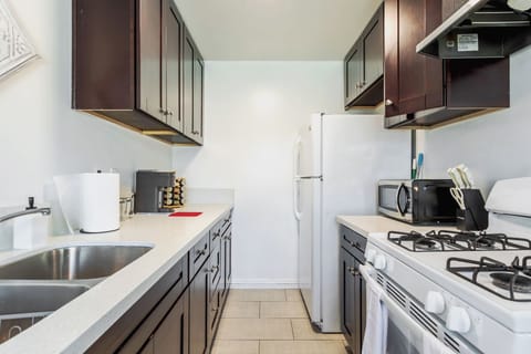 Fully Stocked Kitchen. 