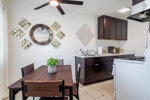 Spacious Dining Table. 