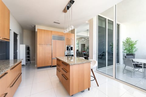 Tons of natural light and balcony access.