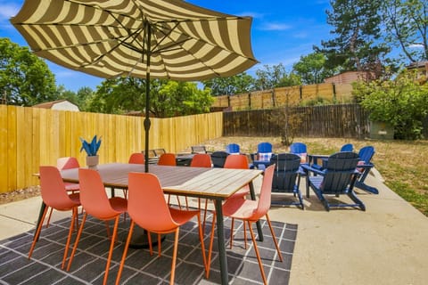 Enjoy a quiet morning with outdoor seating and plenty of space to relax.