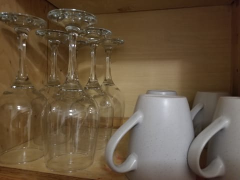 Wine Glasses and Coffee Mugs