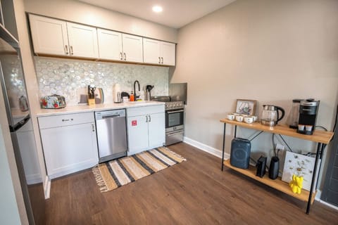 Adventure Lodge's fully equipped kitchen