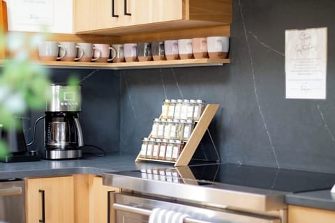 Coffee, tea, spices, French Press, Olive oil, we have it all!