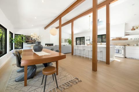 Our home features 2 spacious living areas and a fully stocked kitchen!