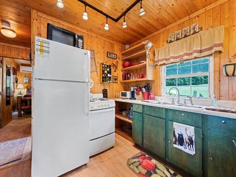 Cabin 1 Fully Stocked Kitchen - Stocked with Pots/Pans and Dishes