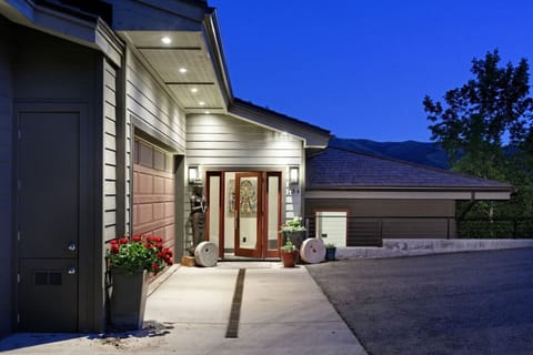 Entrance to Garage & Front Door
