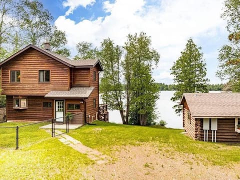 View of Main Cabin and Bunkhouse
