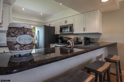 Breakfast Bar with granite countertop