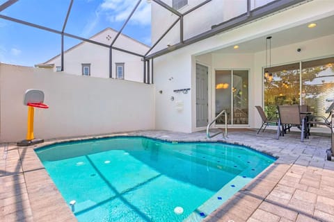 Dive into a spacious pool designed for refreshing swims, sunny afternoons, and laid back vacation days