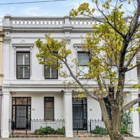 FRONT: This classic Victorian terrace façade has the grace and style of a bygone era. The interior combines a host of exciting contemporary features that will excite and have guests enchanted.