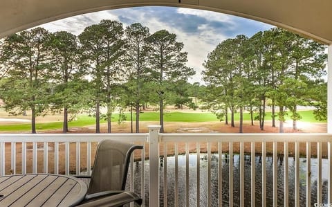 View from outside patio
