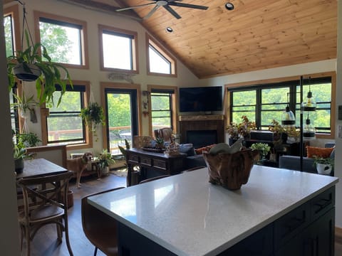 Family room from Kitchen

