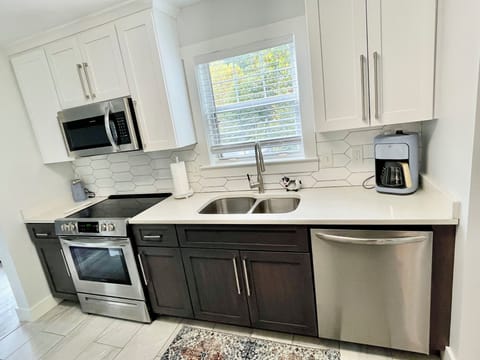 Kitchen with the amenities of home