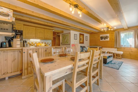 Kitchen and dining area