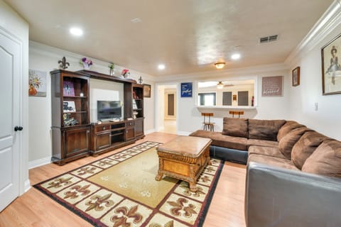 Iowa Vacation Rental | 2BR | 1BA | 2,400 Sq Ft | Small Step for Entry