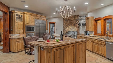 Spacious main level kitchen