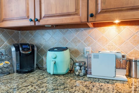 Convenient kitchen appliances ready for your use