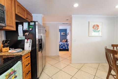 Open kitchen with easy access to all amenities