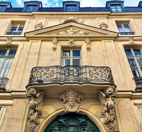 in a beautiful historical private mansion building from the 17th century 
