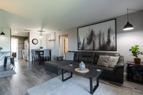Living Room and Dining Area