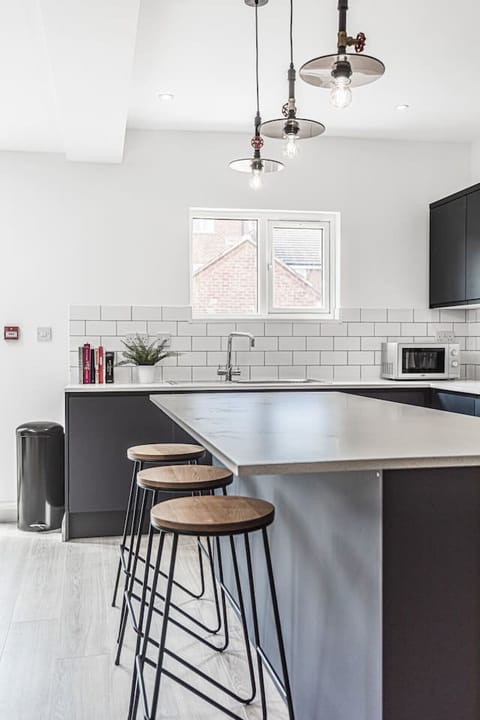 Kitchen island with seating
