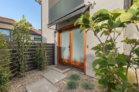 House exterior with small yard in front