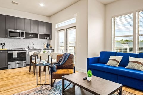 Once you enter the living room you'll find a space that feels both luxurious and cozy, perfect for unwinding after a long day.