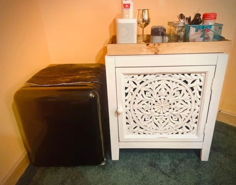 We provide glass ware,  cutlery, flatware, a bottle and can opener.