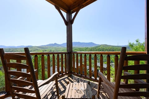 Amazing views off the deck