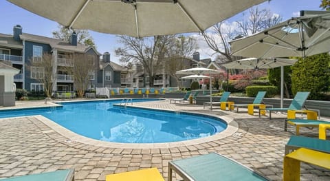 Cool off in our sparkling pool—perfect for a refreshing swim or sunny relaxation