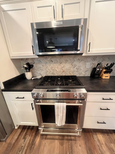 Gas stove for preparing wonderful meals.  