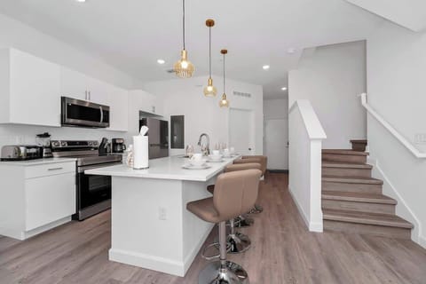 Whip up your favorite meals in the fully stocked kitchen, equipped with all the essentials.