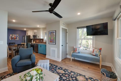 Open Floor Plan with Living, Dining and Kitchen