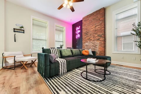 Open Concept Living/Dining Area With Plenty of Seating For the Whole Family