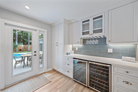 Let's not forget the wine cooler for the classy ones in the group!