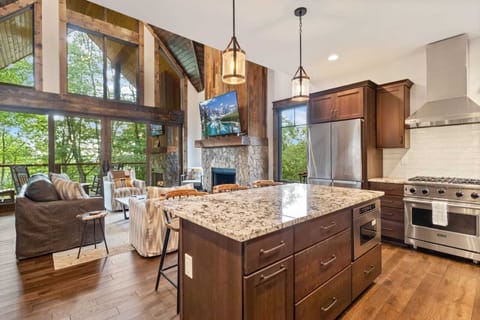High-End Stainless Appliances in the Kitchen