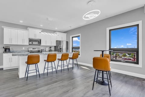 Plenty of seating to enjoy a meal together