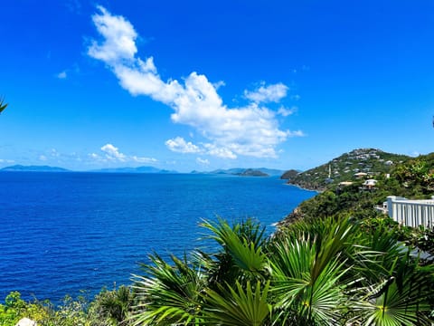 million dollar view of the BVI's.