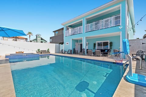 This BRAND NEW BUILD features a private heated pool & hot tub!