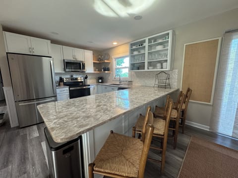 2nd floor kitchen, with seating
