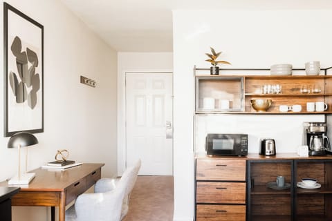 Perfect sized and well designed kitchenette